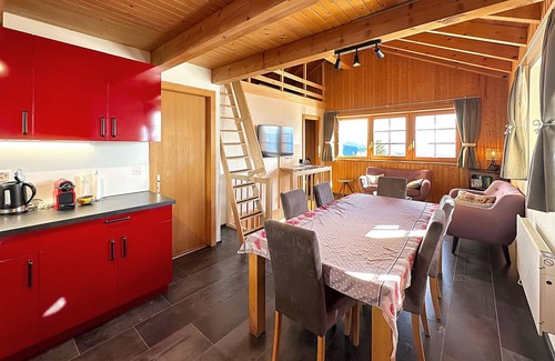 Monteiller Ski Chalet | Tiny House facing the Alps - Ski in and out