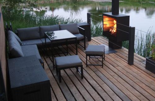 Buhlau House | TinyHousebeiDresden klein aber fein, beste Lage Naturteich große Terrasse - Nähe Sächsische Schweiz