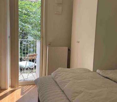 Tjuvholmen Apartment | Tjuvholmen - balcony with seaview & 2 bedrooms