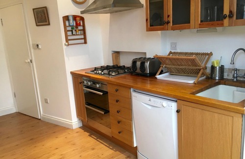 Furzedown Apartment | Tooting Broadway South London large patio garden and free on street parking
