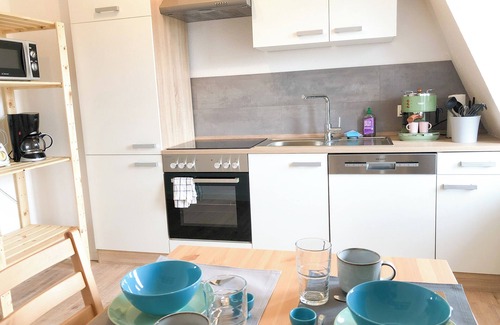Volkstedt Apartment | Top equipped & modern: quiet 2 room apartment, child and pet friendly!