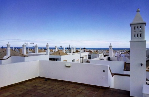 Conceicao e Cabanas de Tavira Apartment | Top Floor, Double Terrace, Sea View