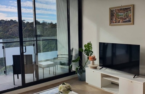 Kew Apartment | Top-Floor Retreat with Stunning River View Apt on Abbotsford with free parking