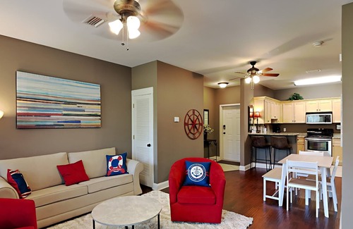 Dune Allen Beach Condo | Topsail Village #713 - Community Pool and Grills
