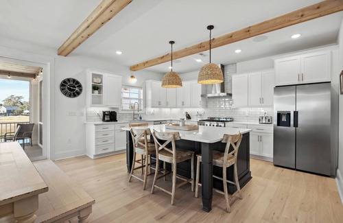 Garden City House | Touch of Gray: Inlet Escape w/Marsh Views & Private Pool