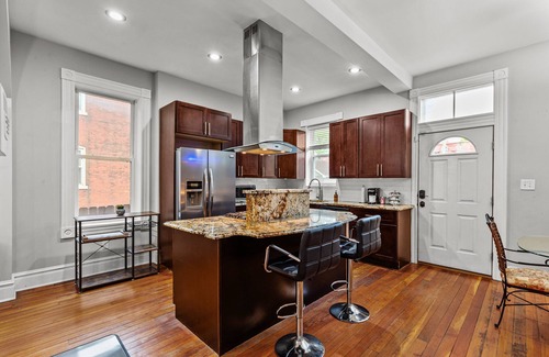 Tower Grove East House | Tower Grove House with Private Yard & 2 Car Garage