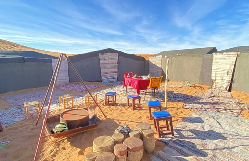 Hassilabied RV Rental | Traditional Camp in Merzouga dunes