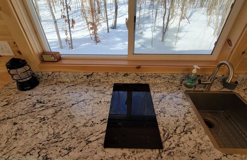 Dorchester Apartment | Trailside Stays- Tiny House in the Woods-Chickadee