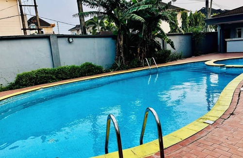 Ikeja House | Tranquil 1BR w/Pool Access in Prime Ikeja GRA