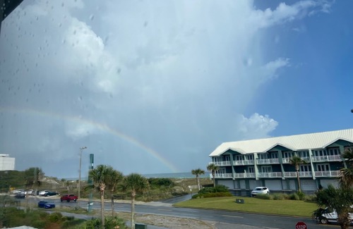 Villa Sabine House | Treasure on Pensacola Beach, views of Gulf, on Little Sabine Bay with boat docks