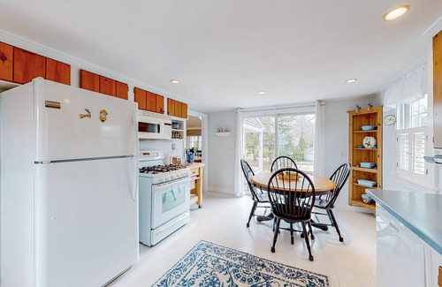 West Hyannisport House | Tree-lined home with lovely yard, decks & private beach access - walk to town