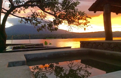 Granada Bed & Breakfast | Tree Nest Luxury Camp Mombacho volcano view w/canopy terrace. Private island