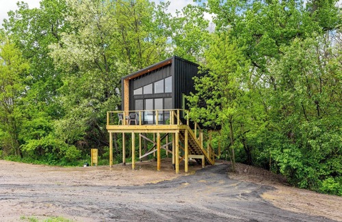 Oakdale Apartment | Treehouse at a lavender farm overlooking a creek!