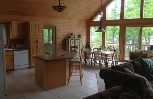 Trego Cabin | Trego - 3000 Square Feet of beautiful, spacious living on Matthews Lake.