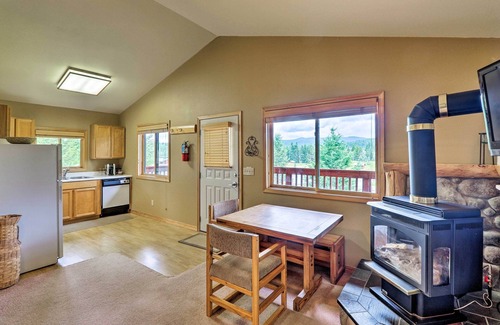 Trego Cabin | Trego Cabin w/Mtn Views, Easy Access to Lake