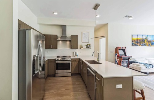 The Gulch Condo | Trendy Apt for 8 in Highly Walkable Neighborhood!