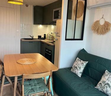 Frontignan Apartment | Tropical Duplex : Bord de mer + Piscine