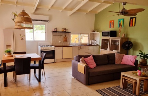 Noord House | Tropical Home-away-from-Home; private, with plungepool & near Palm Beach. COSY!