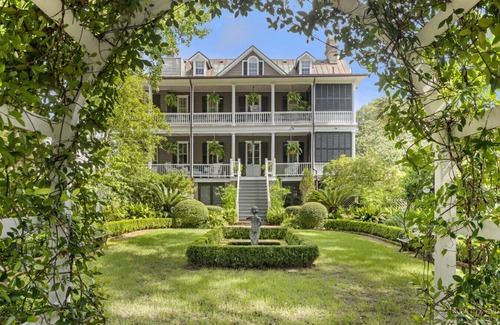 South of Broad House | True Southern Historic Charm by the Battery with Enchanting Charleston Gardens