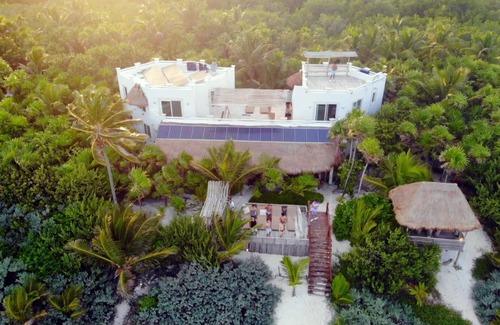 Chacchoben Villa | Tulum beachfront 20min from hotel zone Housekeeping-amazing food