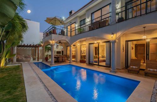 Tulum House | Tulum Stunning Villa for 10-Cabana-Private Pool-Parking