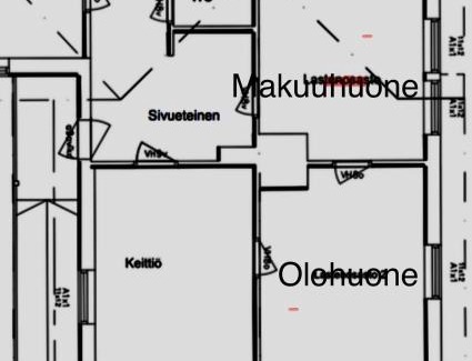 Ylamylly Apartment | Tunnelmallinen Karsikon kansakoulu - jaettu kylpyhuone