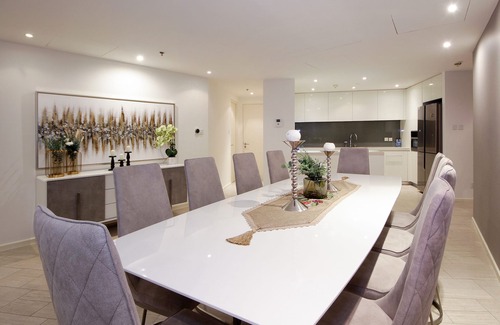Jadaf Apartment | Turnkey - Luxury 3BR Apartment - D1 Tower, Al Jaddaf