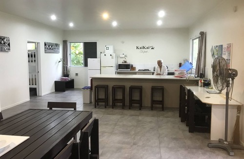 Tapere of Titikaveka House | TUROU RETREAT Rarotonga sleeps 12 near MURI BEACH