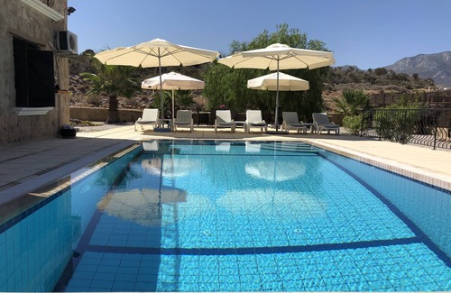 Gozubuyuk Villa | Turtle beach and restaurants a short walk - private pool - unlimited Wi-Fi