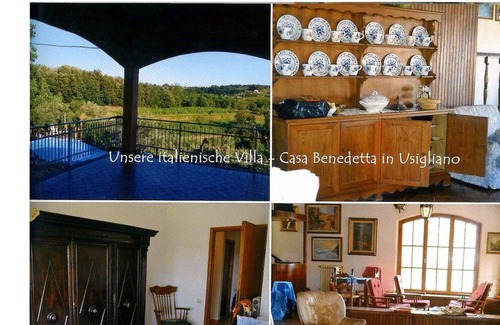 Usigliano Villa | Tuscan Villa Benedetta House