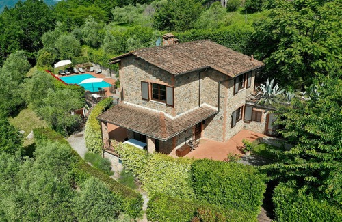 Bagni di Lucca House | Tuscan Villa with Panoramic Views & Private Pool