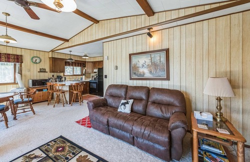 Herron Cabin | Twice Upon A Lake (Curran, MI): Twice the Lakes, Twice the Fall Colors