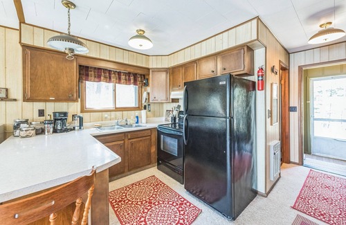 Herron Cabin | Twice Upon A Lake (Curran, MI): Twice the Lakes, Twice the Fall Colors