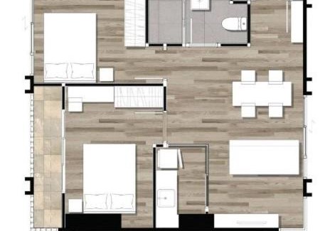Khlong Nung Apartment | Two bedroom condo with rooftop pool