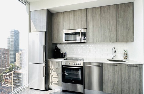 Cabbagetown Condo | Two bedroom condo with a sky view! Best location downtown.