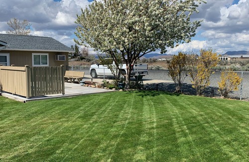 Desert Aire House | Two bedroom, three bathroom fenced yard. Game room with hide a bed. Pet friendly