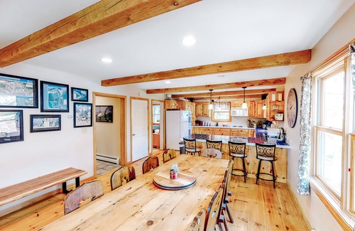 Wardsboro House | Two-story, dog-friendly house with wood fireplace