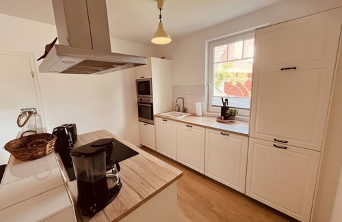 Born auf dem Darss Apartment | Type - terrace, barbecue, dogs allowed, Baltic Sea 6km away, WLAN, bicycle shed