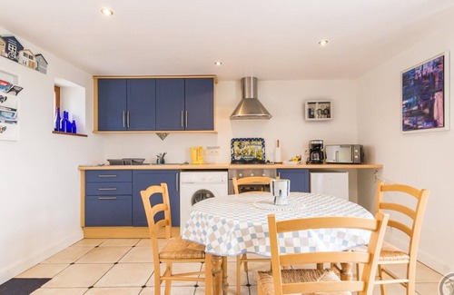 Barneville-Carteret Cottage | Typical house with terrace, near beach, pets allowed, parking, WiFi