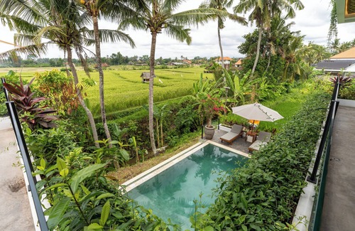 Kemenuh Villa | Ubud Luxury 4-Bedroom with Butler, Rice Field View & Pool