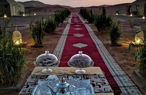 Merzouga RV Rental | Unforgettable night in luxury aunts in the Merzouga dessert!