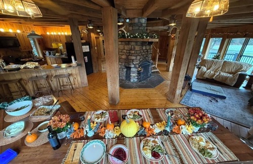 Gaines Cabin | UNFORGETTABLE TIMES.500+ ACRES, 3/4 MILE ON PINE CREEK!