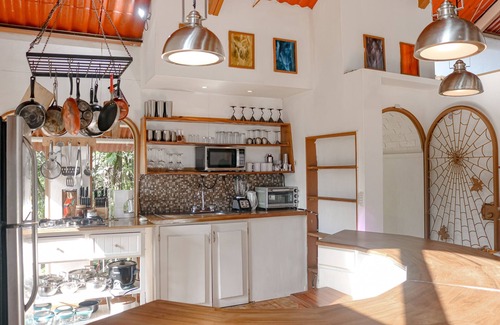 Monteverde House | Unique and magical house w/social area with private BBQ & surrounded by nature