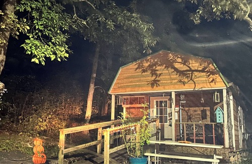 Park Hill Cabin | Unique cabin at Lake Tenkiller in the woods. Near Illinois River! Private, quiet