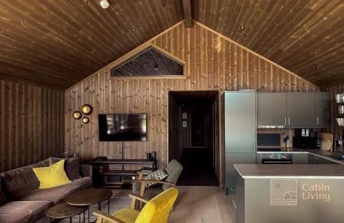 Svingvoll House | Unique cabin with fantastic lake view, sauna, ski & EV outlet