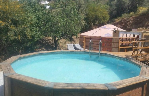 Sayalonga Ski Chalet | Unique Mongolian Yurt , romantic, secluded with private pool, sleeps 5 , wifi,