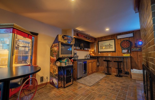 Sunnyland House | Unique riverfront home w/beach, dock, watersports, firepit, hot tub, and sauna!
