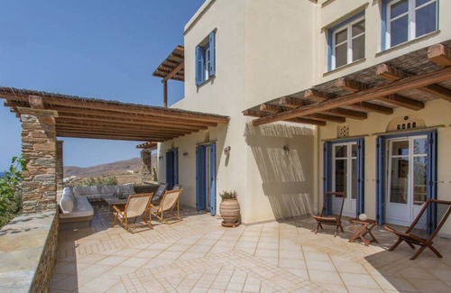 Agios Romanos Villa | Unique view Villa in Tinos