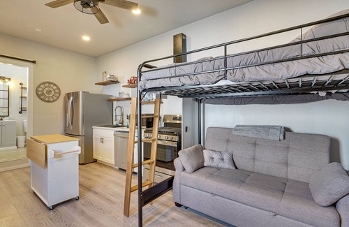 Vineyard Apartment | Unique Vineyard Studio w/Shared Outdoor Oasis!