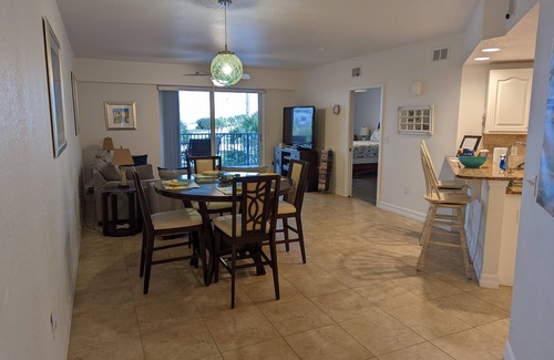 New Smyrna Beach Condo | Unit in coveted Oceanwalk complex steps from the ocean with partial ocean views